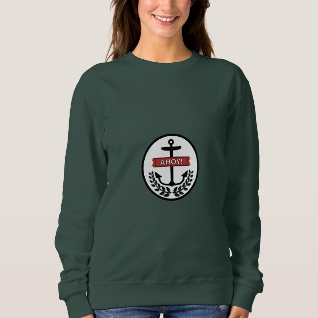 Ahoy - Women's Basic Sweatshirt  (Vorderseite)