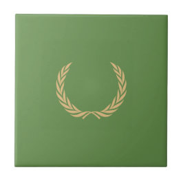 Ährenkranz Lorbeerkranz Laurel wreath Fliese