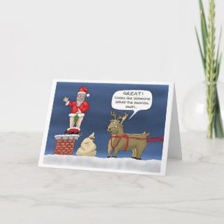Ährentragendes Egnog Feiertagskarte