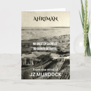 Ahriman - Science Fiction Dankeskarte