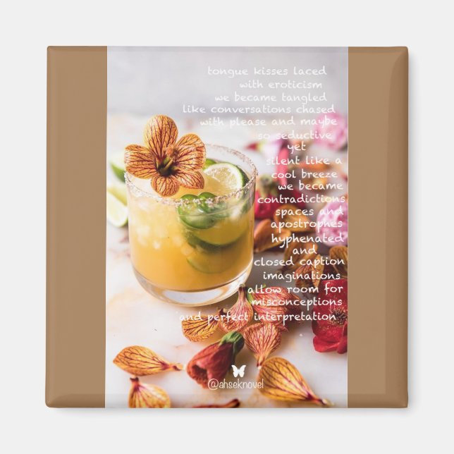 Ahsek Novel Poetry Magnet 8 (Devant)