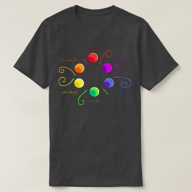 ahsohkot color  T-Shirt (Design vorne)