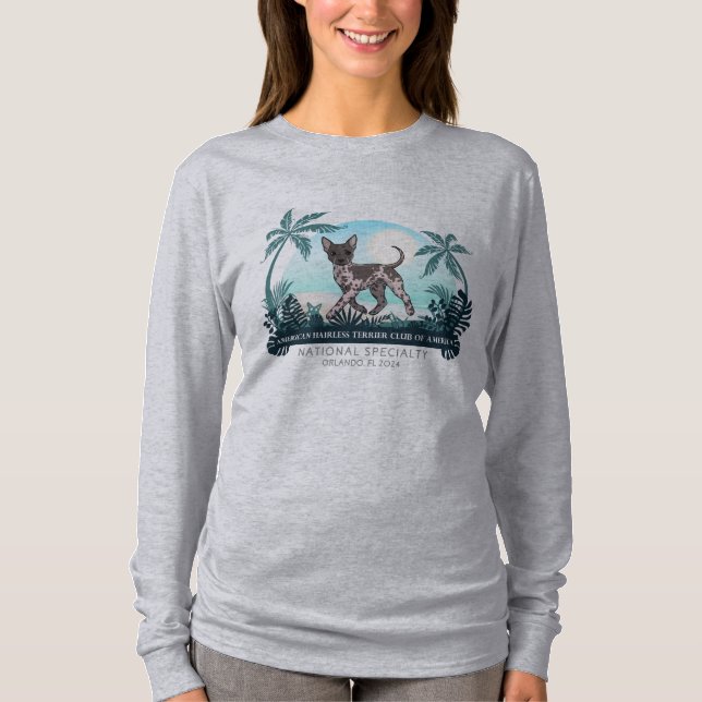 AHTCA National Women's Long Sleeve T - Shirt 2024 (Vorderseite)