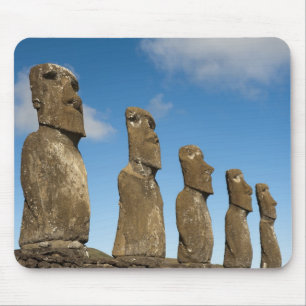 Ahu Akivi, Rapa Nui, Easter Island, Chile 2 Mousepad