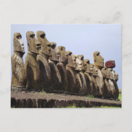 Ahu Tongariki, Osterinsel, Chile Postkarte