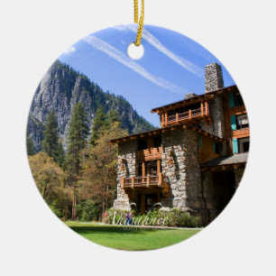 Ahwahnee Keramik Ornament