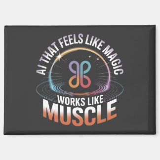 AI Aesthetics Futuristic Technology mens Mode Magnet