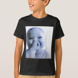 Ai Baby Du Schwörst Meme Lustiges Lachendes Baby M T-Shirt