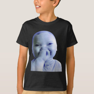 Ai Baby Du Schwörst Meme Lustiges Lachendes Baby M T-Shirt