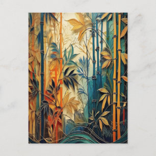 AI Bamboo Postkarte