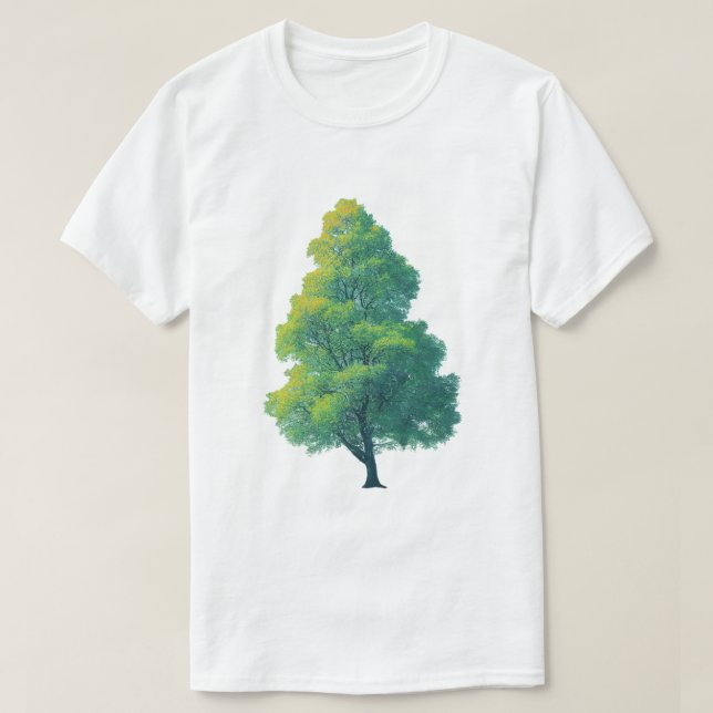 AI-Baumart T-Shirt (Design vorne)