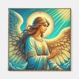 AI Beautiful Angel Expressionist Effect Magnet