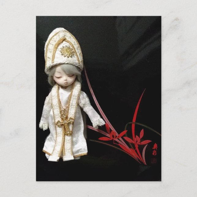 Ai BJD - Madonna Lily Postkarte (Vorderseite)