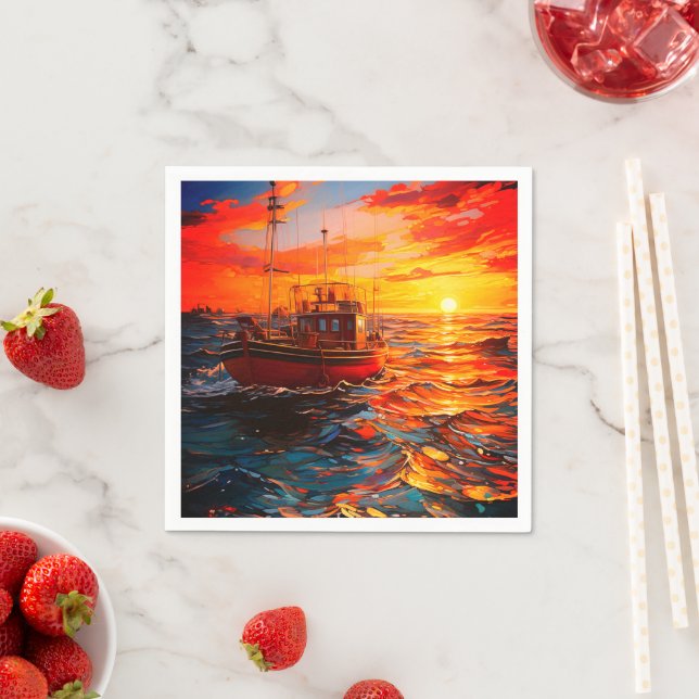 Ai Boat Serviette (Beispiel)