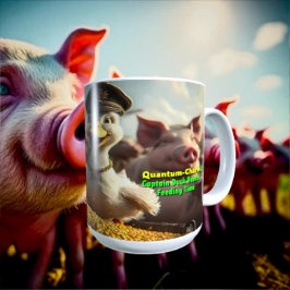 AI Captain Duck Dancer Fütternd Time v1.0 Kaffeetasse