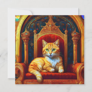 AI Cat Feiertagskarte