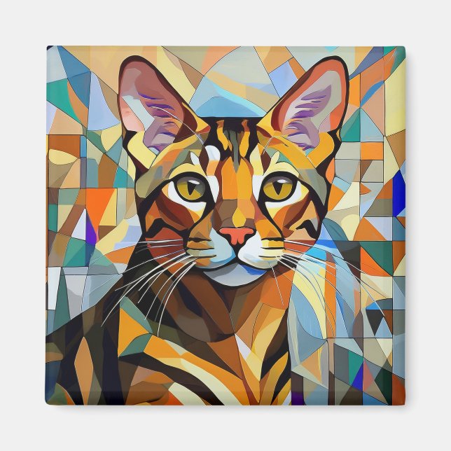 AI Cat Magnet (Vorne)