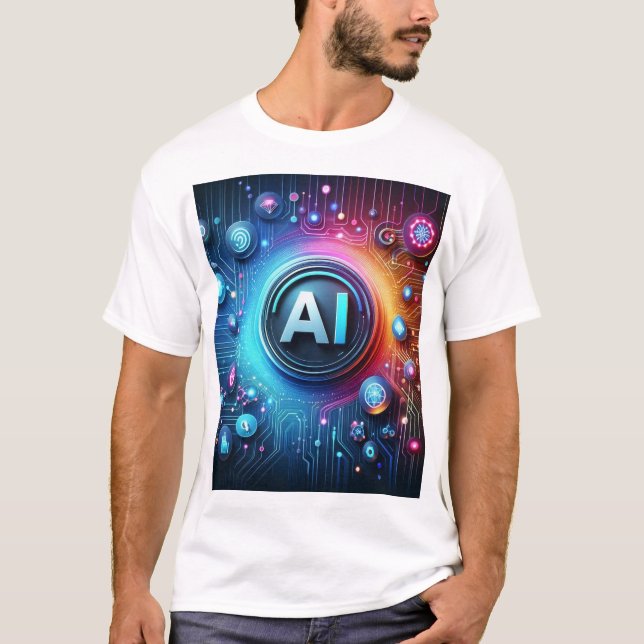 AI-Design T-Shirt (Vorderseite)