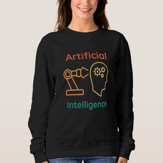 AI Developer Machine Learning Artificial Intellige Sweatshirt (Vorderseite)