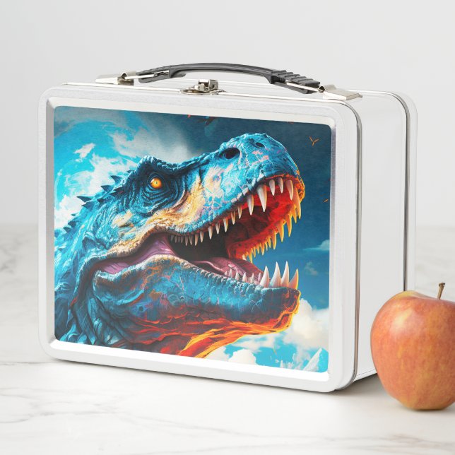 Ai Dinosaur Metall Brotdose (Beispiel)