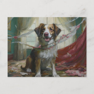 AI Dog Mess Postkarte