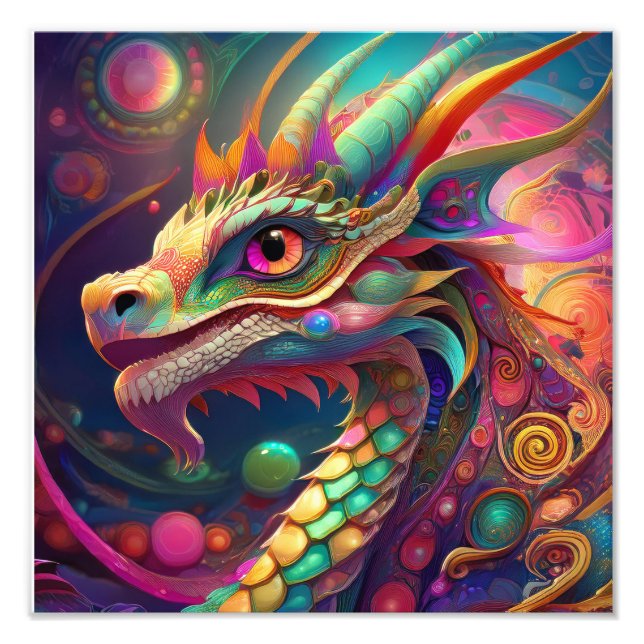 AI Dragon Fotodruck (Vorne)