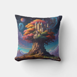 AI Dream Tream Castle Throw Kissen