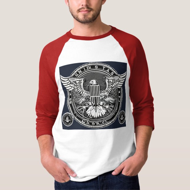 "AI Eagle: Die Zukunft der Lieferung" T-Shirt (Vorderseite)