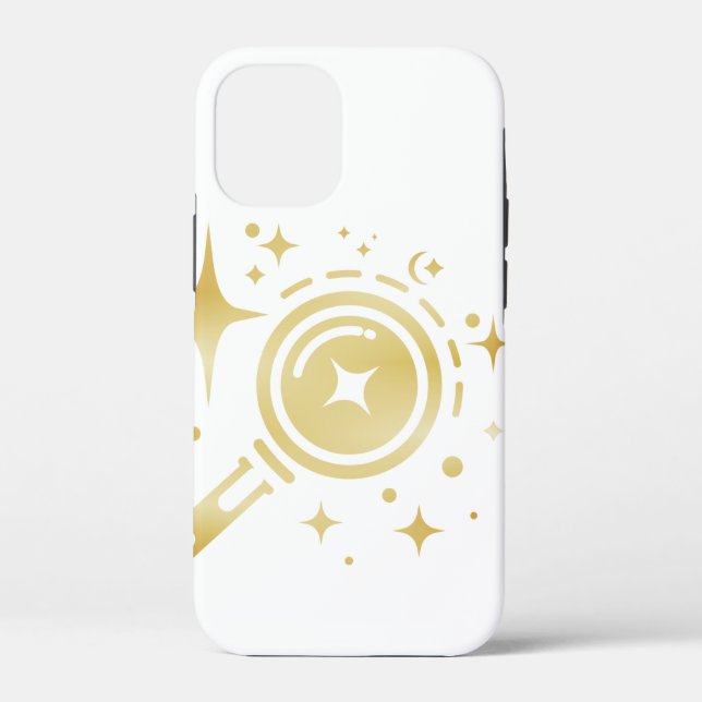 AI-Emblem für Sparkle-Sterne, Leuchtturm des digit Case-Mate iPhone Hülle (Rückseite)