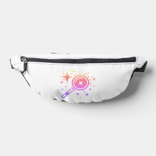 AI-Emblem Twinkle-Sterne, Leuchtturm der digitalen Bauchtasche
