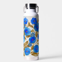 AI Generated Art *Blue Blumenmuster Design*