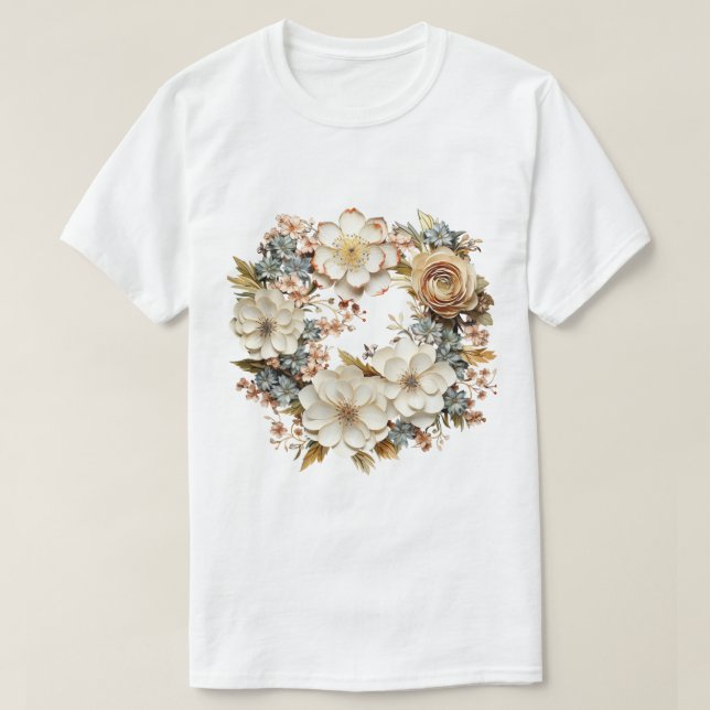 AI Generated Nature Jellyfish T-Shirt (Design vorne)