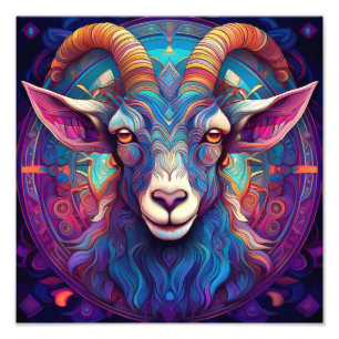 AI Goat Fotodruck