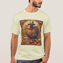 AI Gobble Gobble Erntedank T - Shirt