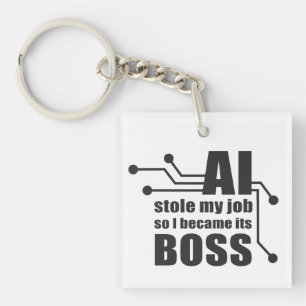 AI hat meinen Job gestohlen, also wurde ich sein C Schlüsselanhänger