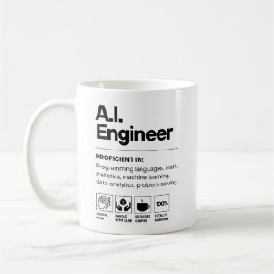 AI-Ingenieur Kaffeetasse