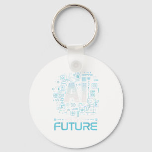Ai ist das zukünftige Geschenk der künstlichen Int Schlüsselanhänger
