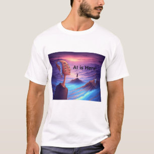AI ist hier T-Shirt