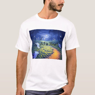 AI ist hier T - Shirt