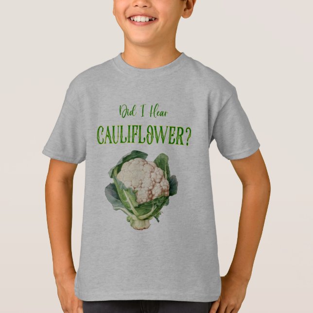 Ai-Je Entendu Un T-shirt Classique Du Chou-Fleur (Devant)