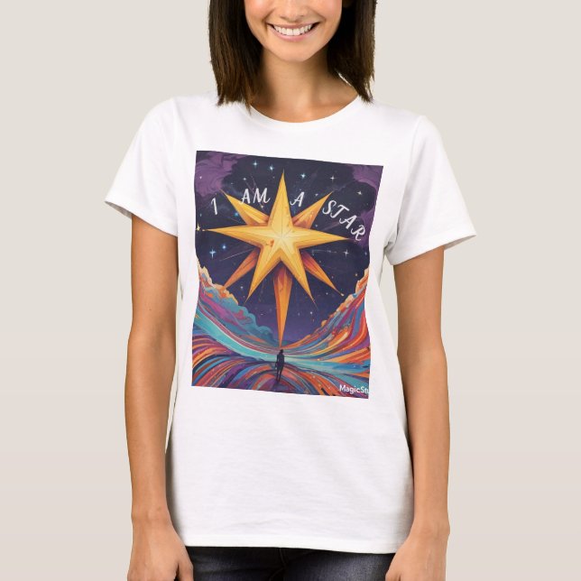 AI Je Suis Un T-shirt Star (Devant)