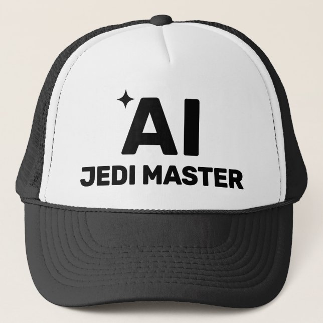 AI Jedi Master™ Trucker Hat Truckerkappe (Vorderseite)
