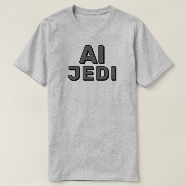 AI Jedi™ T-Shirt (Design devant)