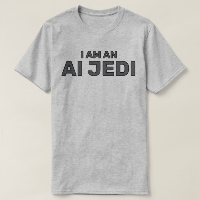 AI Jedi™ T-Shirt (Design vorne)