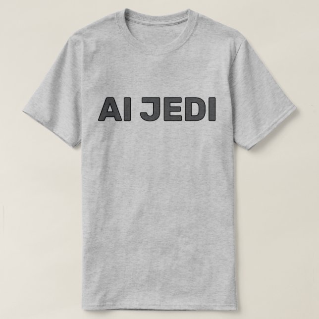 AI Jedi™ T-Shirt (Design devant)