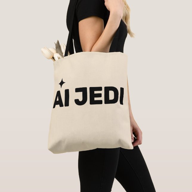 AI Jedi™ Tote Bag (De près)