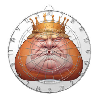 AI-König Trump Blob Dartboard Dartscheibe