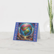 AI L'amour l'un l'autre Carte de remerciements