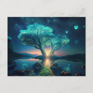 AI-Landschaft Postkarte