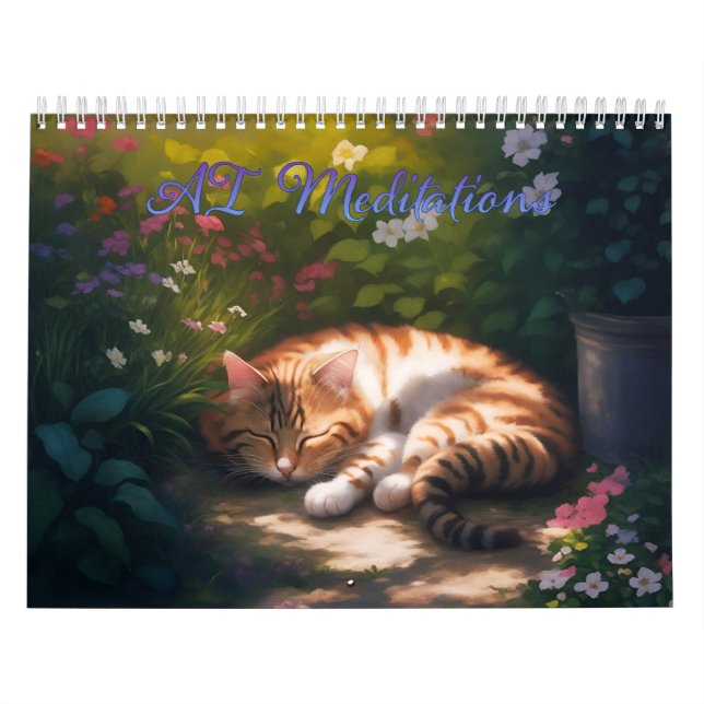 AI-Meditationen Kalender (Titelbild)